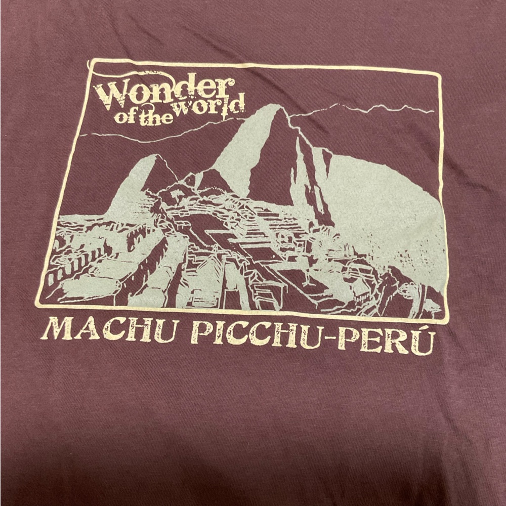 Wonder of the World Machu Picchu Graphic Tee